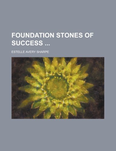 9781130592504: Foundation Stones of Success