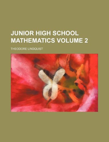 9781130943306: Junior High School Mathematics Volume 2