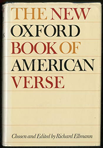 9781131050553: The Oxford Book of American Verse