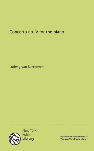 Concerto no. V for the piano (9781131059105) by Beethoven, Ludwig Van