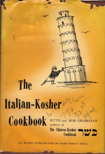 Imagen de archivo de The Italian Kosher Cookbook a la venta por Wonder Book