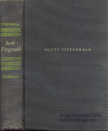 Stock image for Scott Fitzgerald: a Biography for sale by Better World Books: West