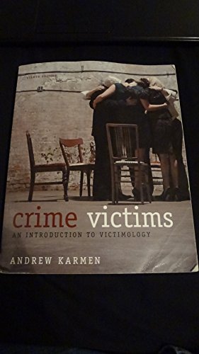 Beispielbild fr Crime Victims: An Introduction to Victimology zum Verkauf von BooksRun