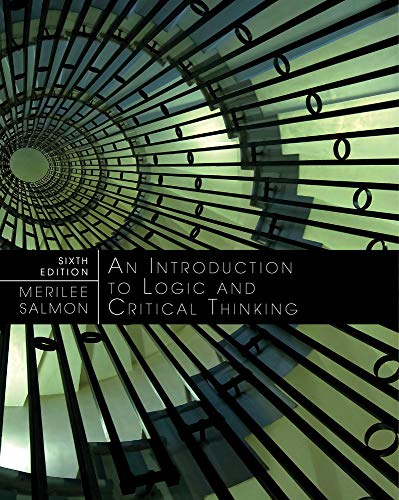 Beispielbild fr Introduction to Logic and Critical Thinking zum Verkauf von Better World Books