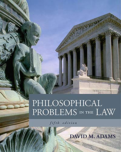 9781133049999: Philosophical Problems in the Law