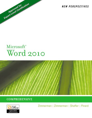 Bundle: New Perspectives on Microsoft Word 2010: Comprehensive + Video Companion (9781133070290) by Zimmerman, S. Scott; Zimmerman, Beverly B.; Shaffer, Ann