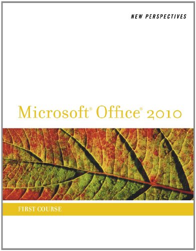 Bundle: New Perspectives on Microsoft Office 2010, First Course + Video Companion (9781133070405) by Shaffer, Ann; Carey, Patrick; Parsons, June Jamrich; Oja, Dan; Finnegan, Kathy T.