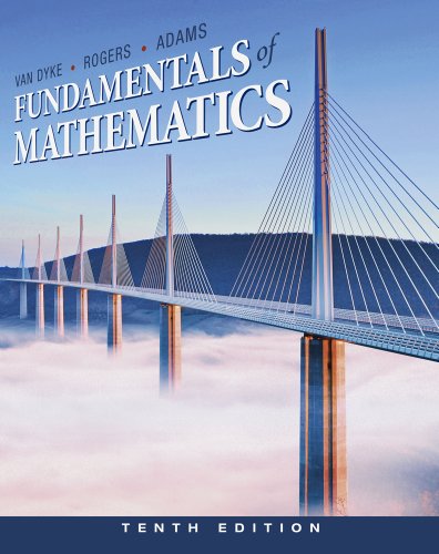 Imagen de archivo de Bundle: Fundamentals of Mathematics, 10th + Mathematics CourseMate with eBook Access Code a la venta por SecondSale