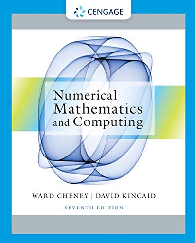 Beispielbild fr Numerical Mathematics and Computing zum Verkauf von BooksRun