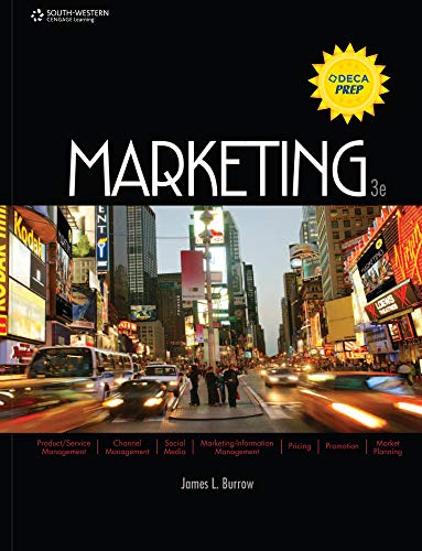 Imagen de archivo de Marketing, Copyright Update (Marketing Titles From Burrow) ; 9781133108146 ; 1133108148 a la venta por APlus Textbooks