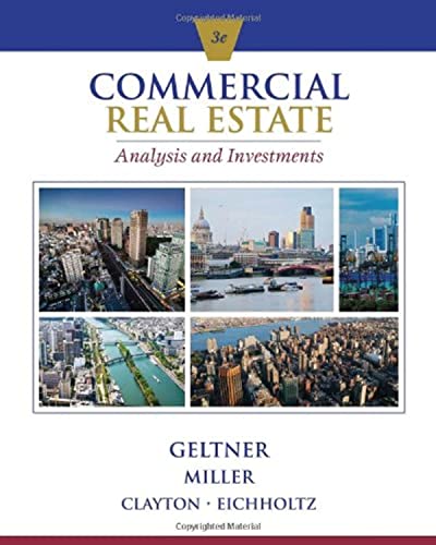 Imagen de archivo de Commercial Real Estate Analysis and Investments [With CDROM] a la venta por ThriftBooks-Atlanta