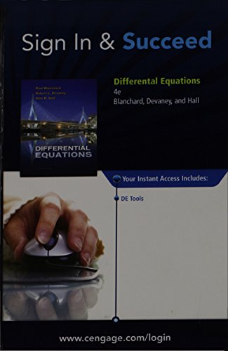9781133109044: DIFFERENTIAL EQUATIONS-ACCESS
