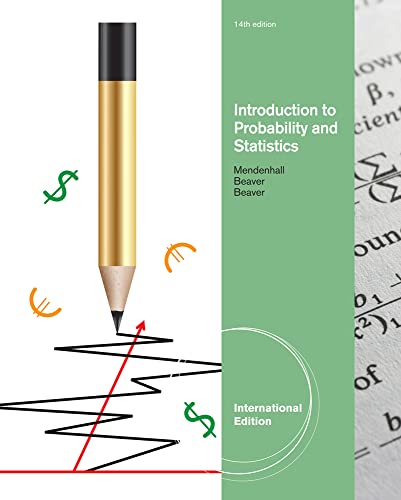 Stock image for Introduction to Probability and Statistics, International Edition for sale by Better World Books Ltd