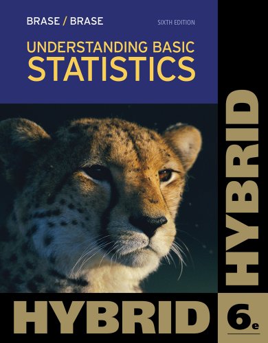 Stock image for Understanding Basic Statistics, Hybrid (with Aplia Printed Access Card) (Cengage Learnings New Hybrid Editions!) for sale by BombBooks