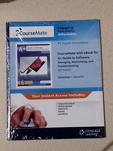 Imagen de archivo de A+ Guide to Software a la venta por Better World Books: West