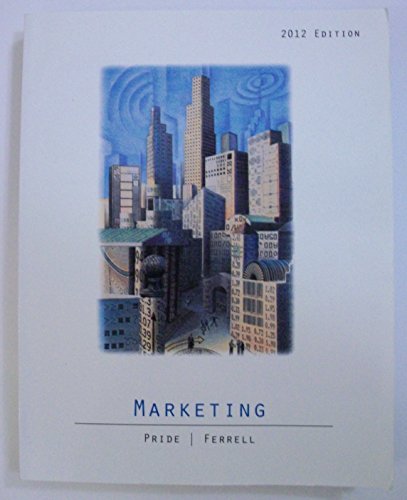 9781133154006: MARKETING 2012 ED. >CUSTOM<