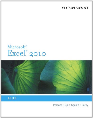 Bundle: New Perspectives on Microsoft Excel 2010: Brief + Video Companion (9781133160090) by Carey, Patrick; Parsons, June Jamrich; Oja, Dan; Ageloff, Roy