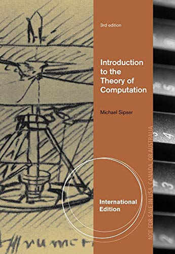 9781133187813: Introduction to the Theory of Computation, International Edition