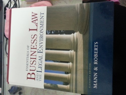 Imagen de archivo de Essentials of Business Law and the Legal Environment a la venta por ThriftBooks-Dallas
