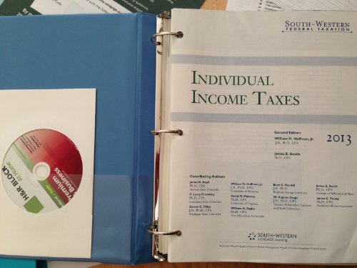 Imagen de archivo de South-Western Federation Taxation Individual Income Taxes 2013 a la venta por Bailey's Bibliomania