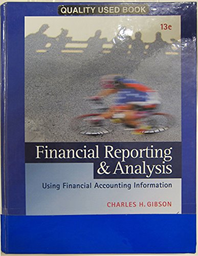 Stock image for Cial Reporting and Analysis for sale by ThriftBooks-Dallas