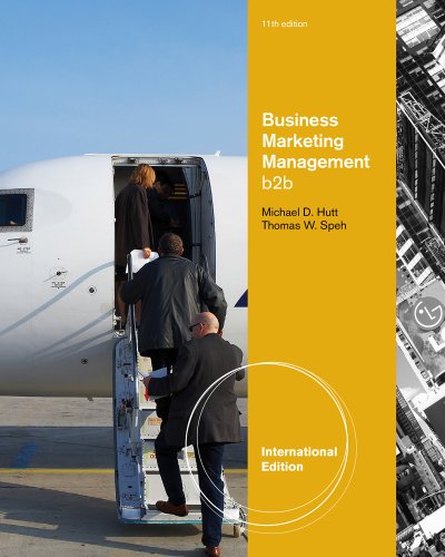 Imagen de archivo de Business Marketing Management: B2B, International Edition a la venta por Big Bill's Books