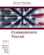 Beispielbild fr South-Western Federal Taxation Comprehensive Volume, 2013 Professional Edition zum Verkauf von ThriftBooks-Atlanta