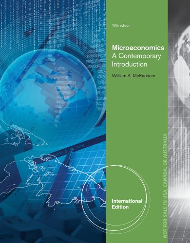 9781133190097: Microeconomics: A Contemporary Introduction, International Edition