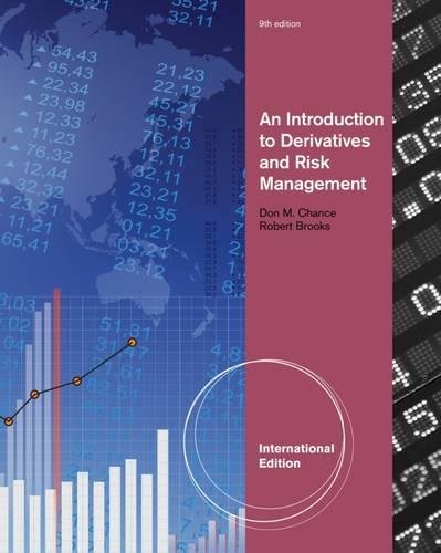 9781133190219: An Introduction to Derivatives and Risk Management, International Edition (with Stock-Trak Coupon)