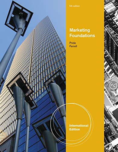 Stock image for MARKETING FOUNDATIONS, INTERNATIONAL EDITION, 5TH EDITION for sale by Greenpine Books