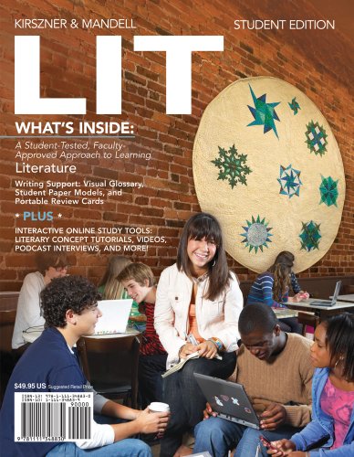 Bundle: LIT (with Literature CourseMate Printed Access Card) + CourseReader 0-30: Introduction to Literature Printed Access Card (9781133221999) by Kirszner, Laurie G.; Mandell, Stephen R.