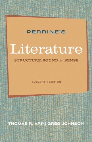 Bundle: Perrine's Literature: Structure, Sound, and Sense, 11th + CourseReader 0-30: Introduction to Literature Printed Access Card (9781133222002) by Arp, Thomas R.; Johnson, Greg