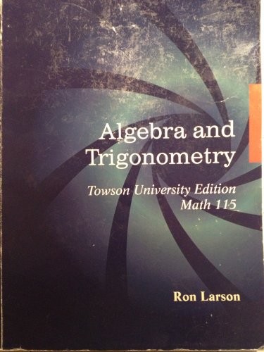 Stock image for ACP Algebra & Trigonometry for sale by BookHolders