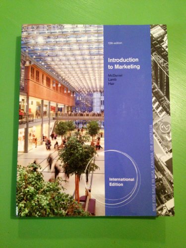 Beispielbild fr Introduction to Marketing 12th Edition (International Edition) zum Verkauf von Cambridge Rare Books