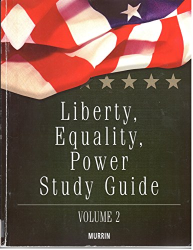 Stock image for Liberty, Equality and Power Study Guide, Volume 2 for sale by Better World Books