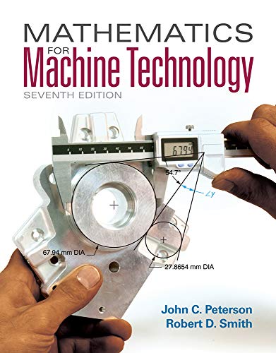 

Mathematics for Machine Technology