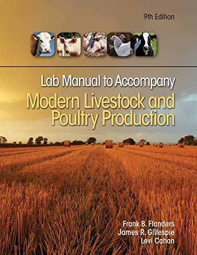 Stock image for Lab Manual for Flanders' Modern Livestock &amp; Poultry Production, 9th for sale by Blackwell's