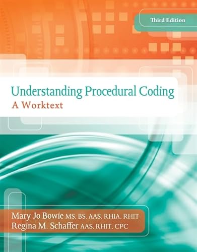 Stock image for Understanding Procedural Coding: A Worktext with Premium Website Printed Access Card and Cengage EncoderPro.com Demo Printed Access Card. (Flexible Solutions - Your Key to Success) for sale by SecondSale