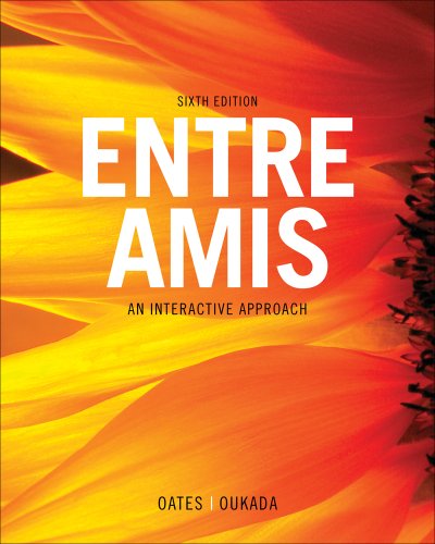 9781133292593: Entre Amis + Student Activities Manual