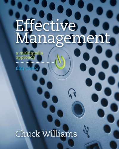 Bundle: Effective Management, 5th + Management CourseMate with eBook Printed Access Card (9781133297505) by Williams, Chuck