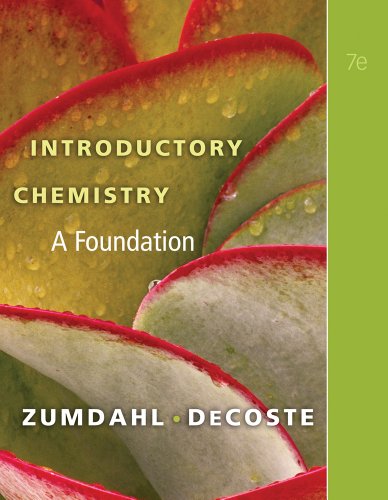 Bundle: Introductory Chemistry: A Foundation, 7th + OWL with eBook (24 months) Printed Access Card (9781133302834) by Zumdahl, Steven S.; DeCoste, Donald J.