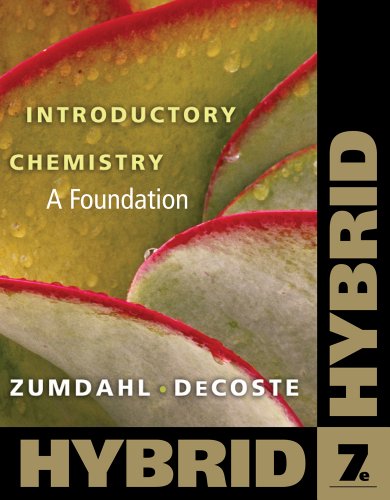 Bundle: Introductory Chemistry: A Foundation, Hybrid (with eBook in OWL Printed Access Card), 7th + OWL with eBook (24 months) Printed Access Card (9781133304562) by Zumdahl, Steven S.; DeCoste, Donald J.