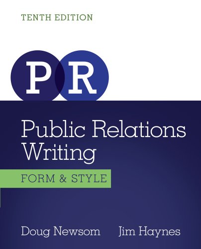 9781133307310: Public Relations Writing: Form and Style