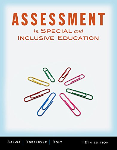 9781133307549: Cengage Advantage Books: Assessment: In Special and Inclusive Education