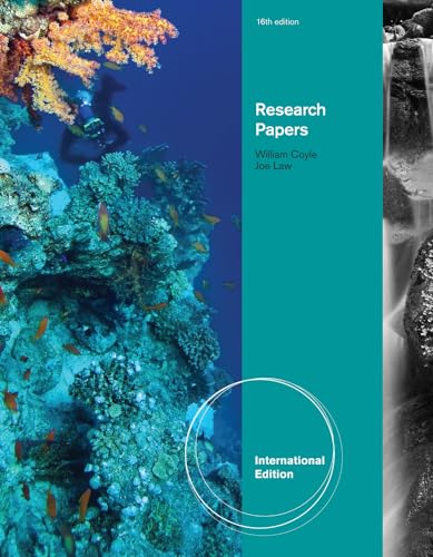 9781133308737: Research Papers, International Edition