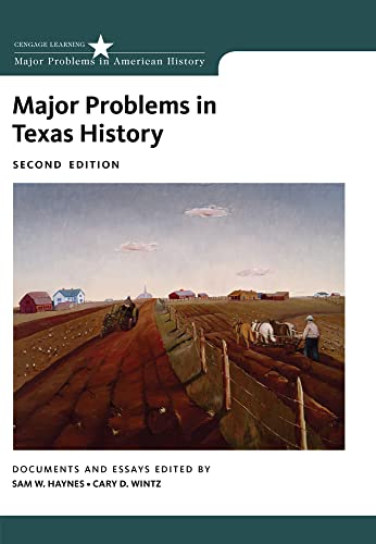 9781133310082: Major Problems in Texas History Second Edition (Major Problems in American History Series): Documents and Essays