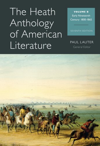 Stock image for The Heath Anthology of American Literature: Early Nineteenth Century 1800 - 1865(Vol. B) for sale by HPB-Red