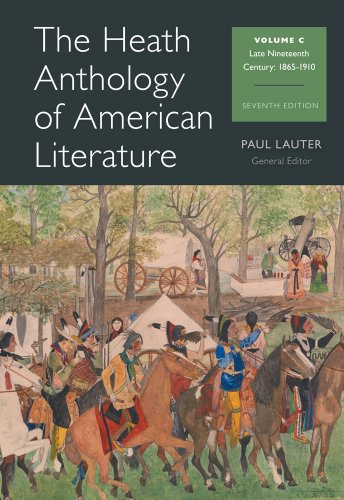 Beispielbild fr The Heath Anthology of American Literature: Volume C (Heath Anthology of American Literature Series) zum Verkauf von HPB-Red