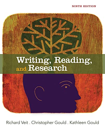 Stock image for Writing, Reading, and Research for sale by Better World Books