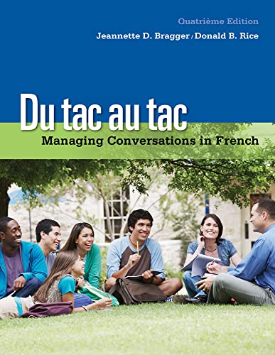 Beispielbild fr Du Tac Au Tac : Managing Conversations in French (with Premium Web Site, 4 Terms (24 Months) Printed Access Card) zum Verkauf von Better World Books